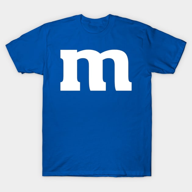 letter m Shirt lower case alphabet matching Tee T-Shirt by Genio01